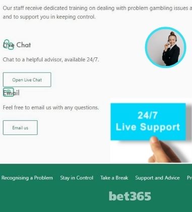 bet365 live chat support
