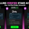 Buy Verified Stake Account Bronze, Platinum, Diamond Level IDs