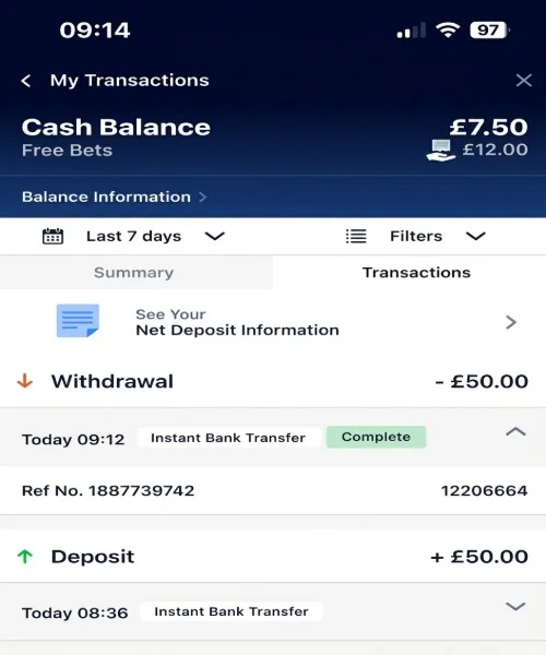 Buy William Hill Account1